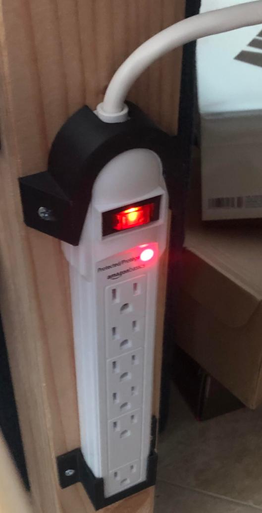 Power Strip Mount