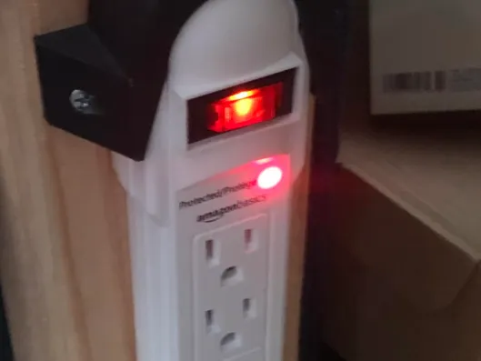 Power Strip Mount