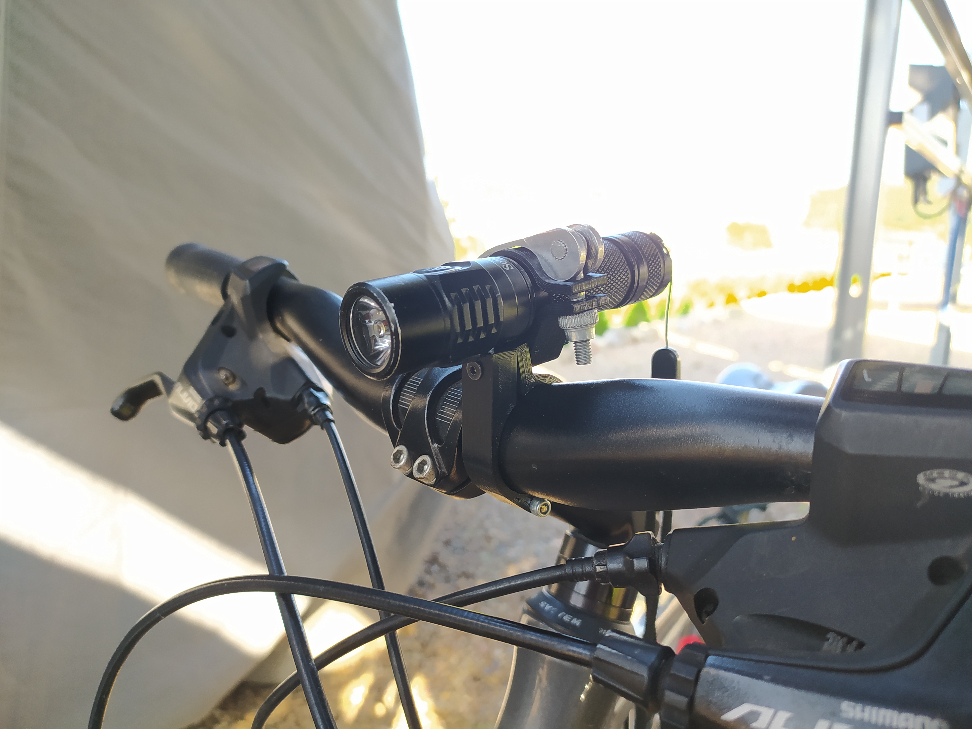 Bike Flashlight holder mount sofirn SC31pro convoy s2