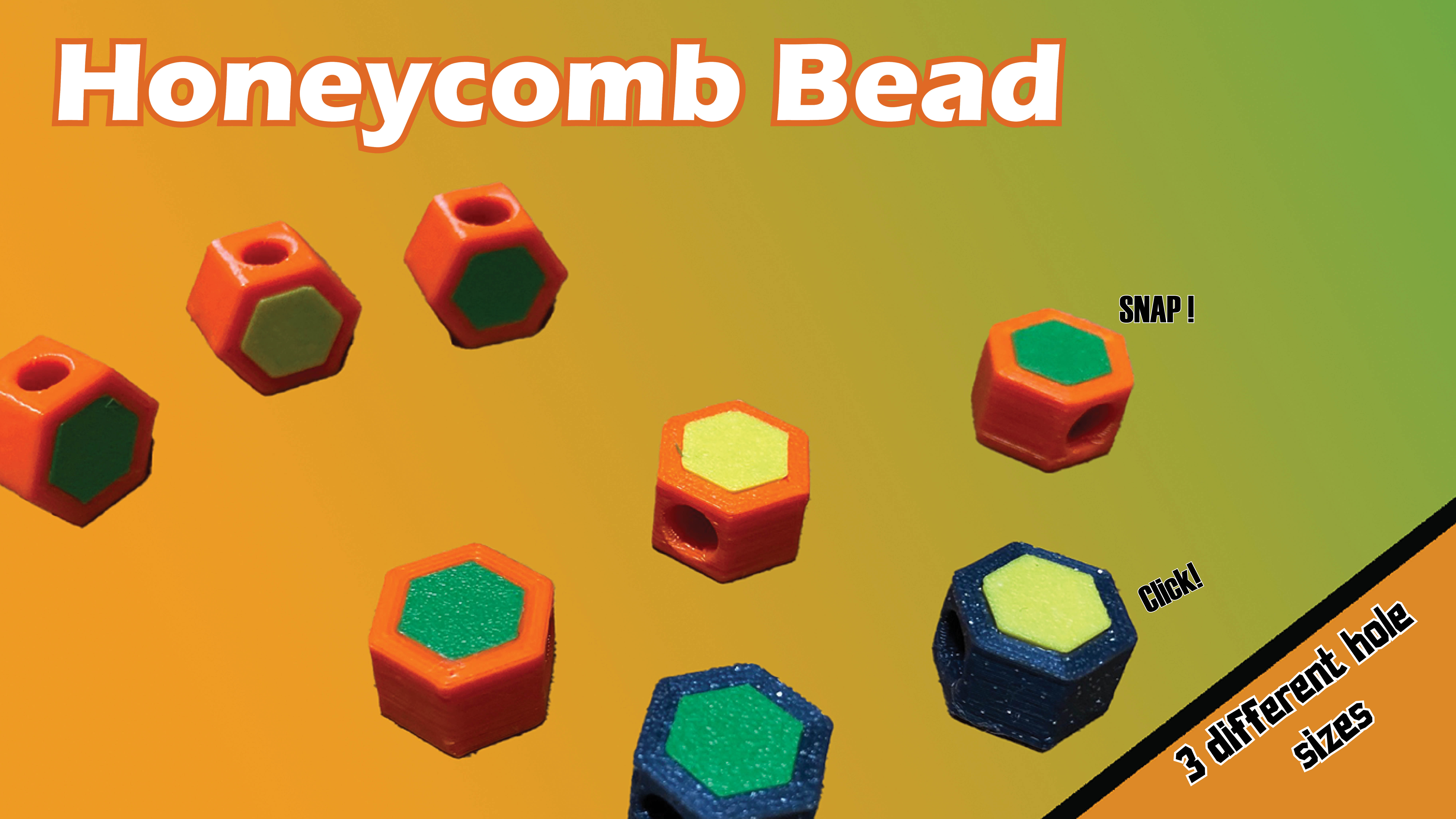HoneyComb - stylish beads