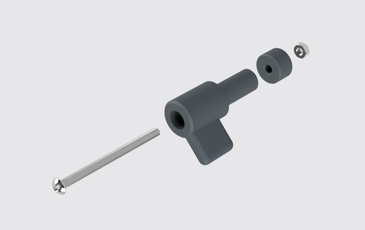 Twist Lock replacement for Bosch Mum 6120 - Vegetable Slicer Accessory