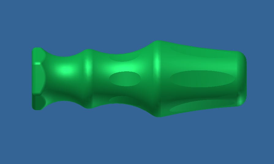 Miniatura 2 do modelo 3D Screwdriver handle