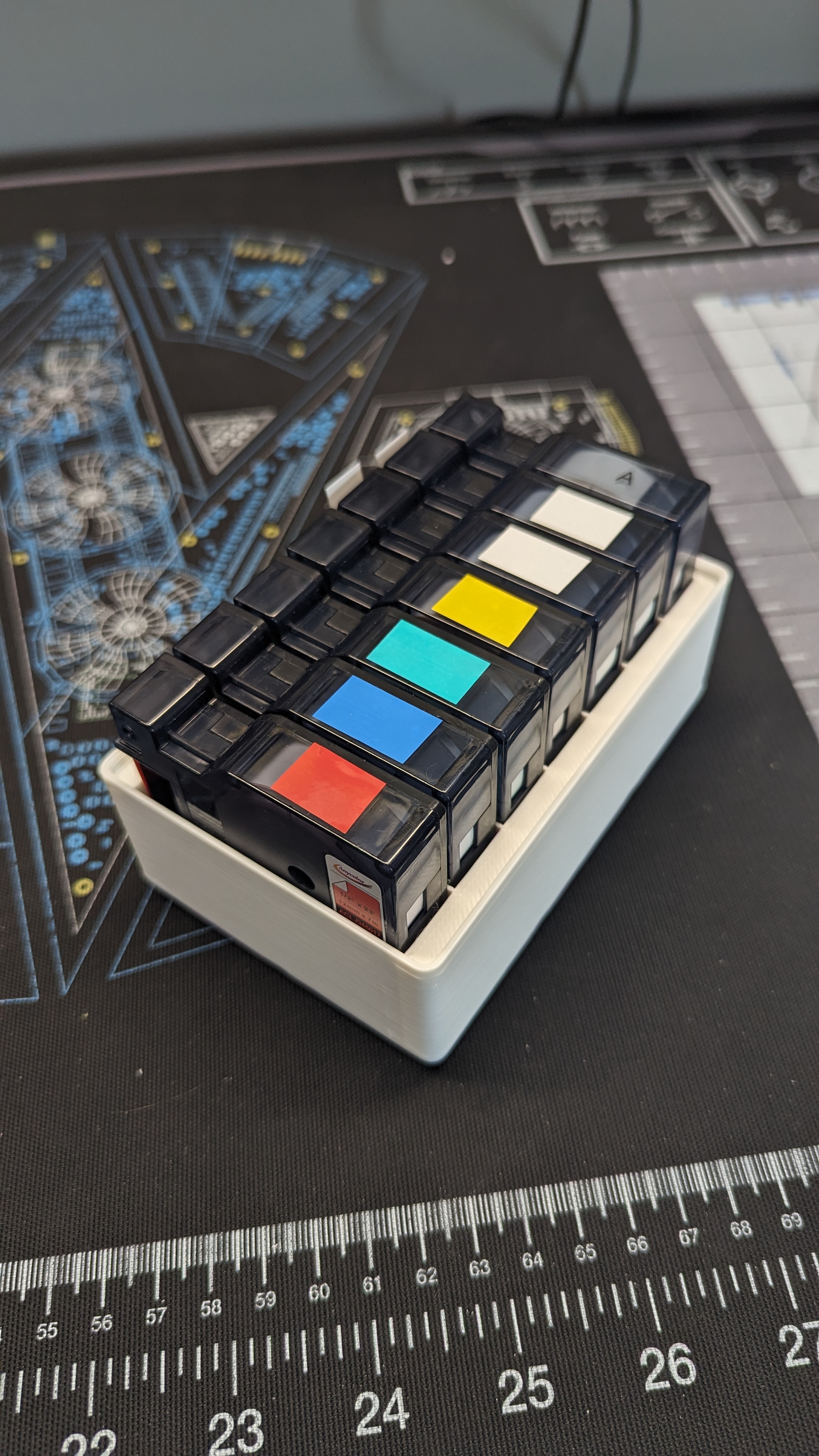 Gridfinity Dymo 160 Tape Holder