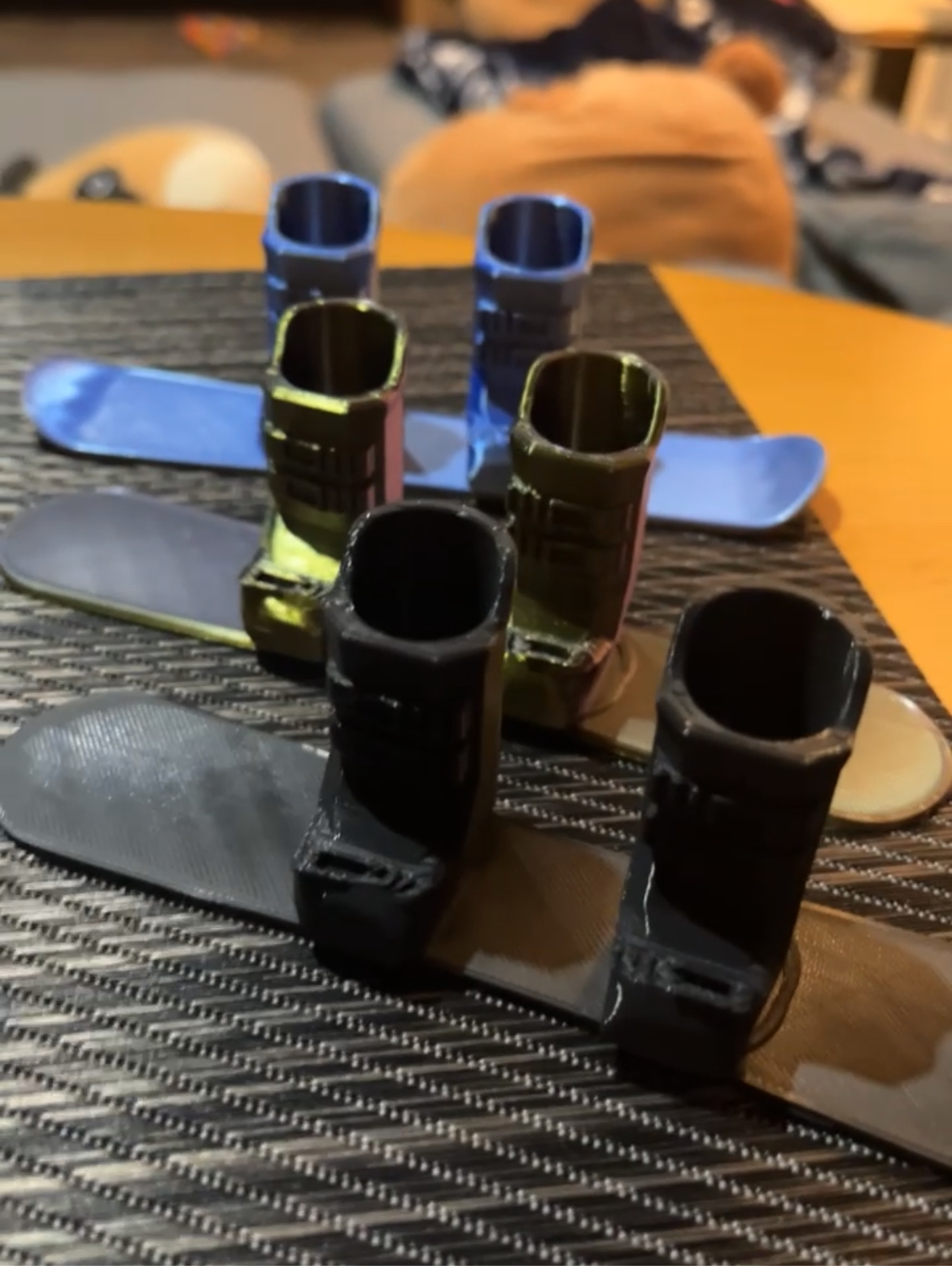 Miniatura 2 do modelo 3D Finger Snowboard