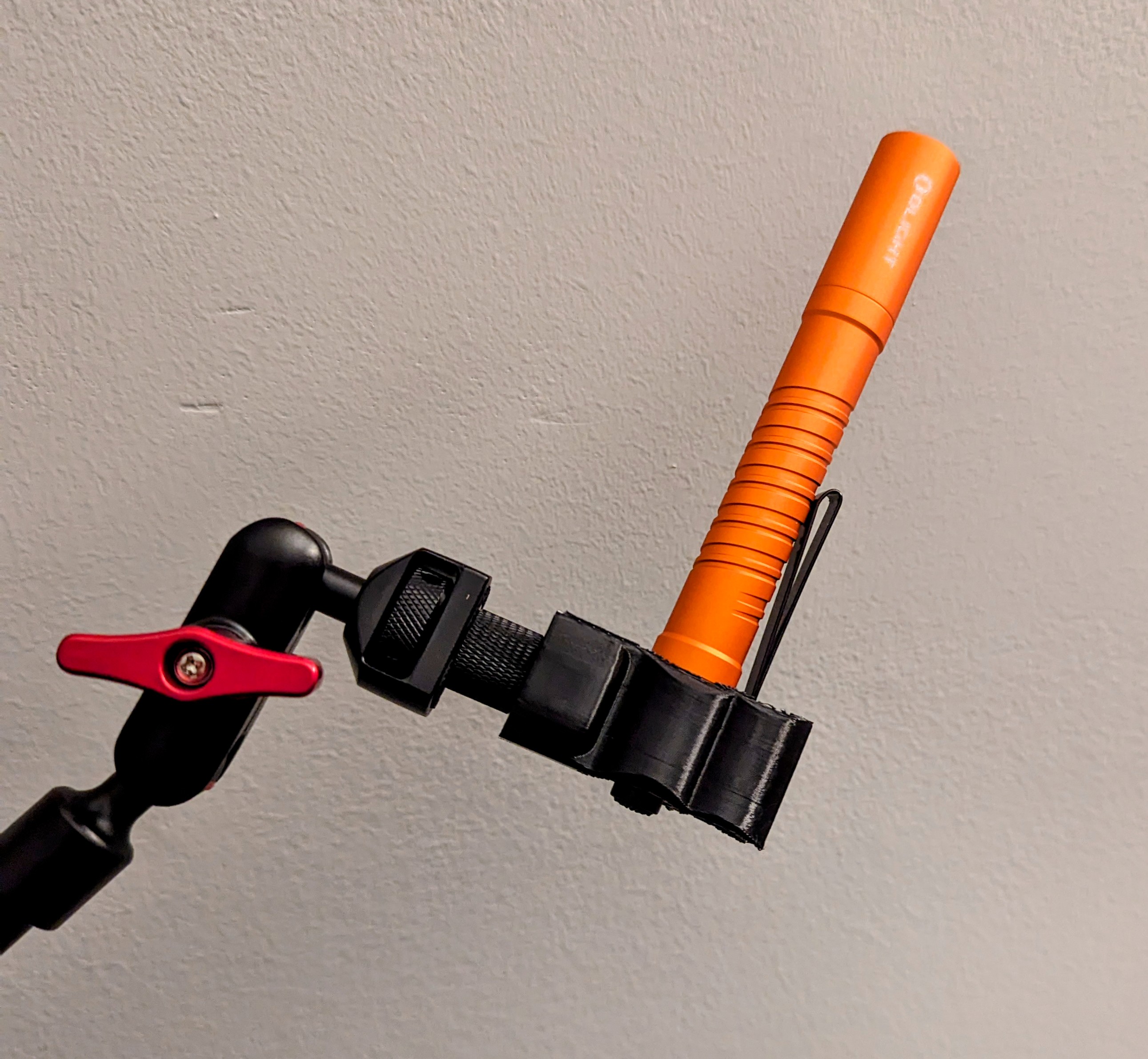 Flashlight Holder for Tripod Mount