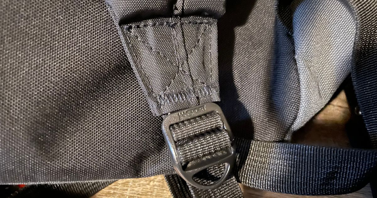 Jansport strap adjuster by Plasma Download free STL model