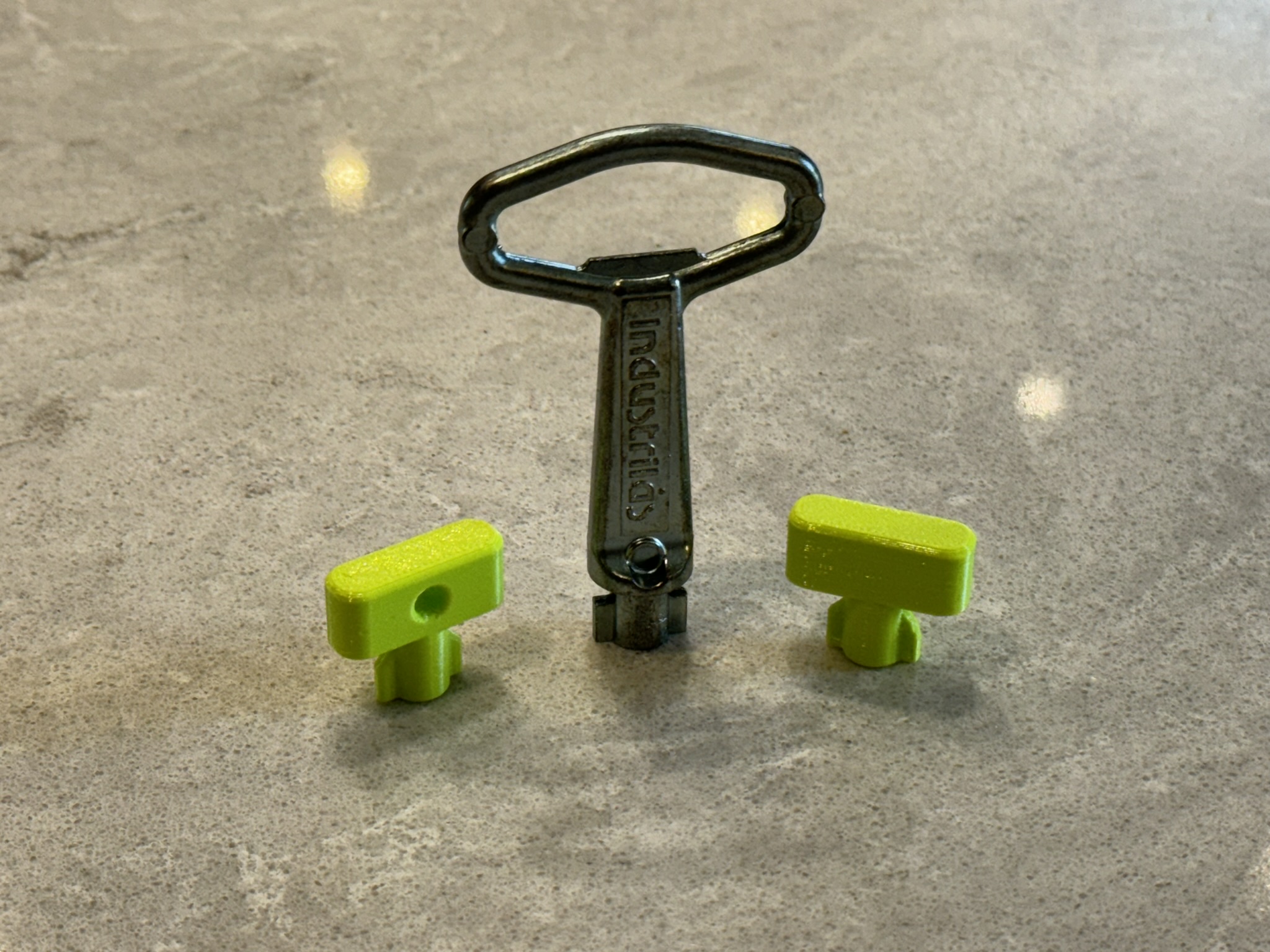 Key for Kohler 14RCA generator enclosure (Industrilas 291108) by Adam Download free STL model