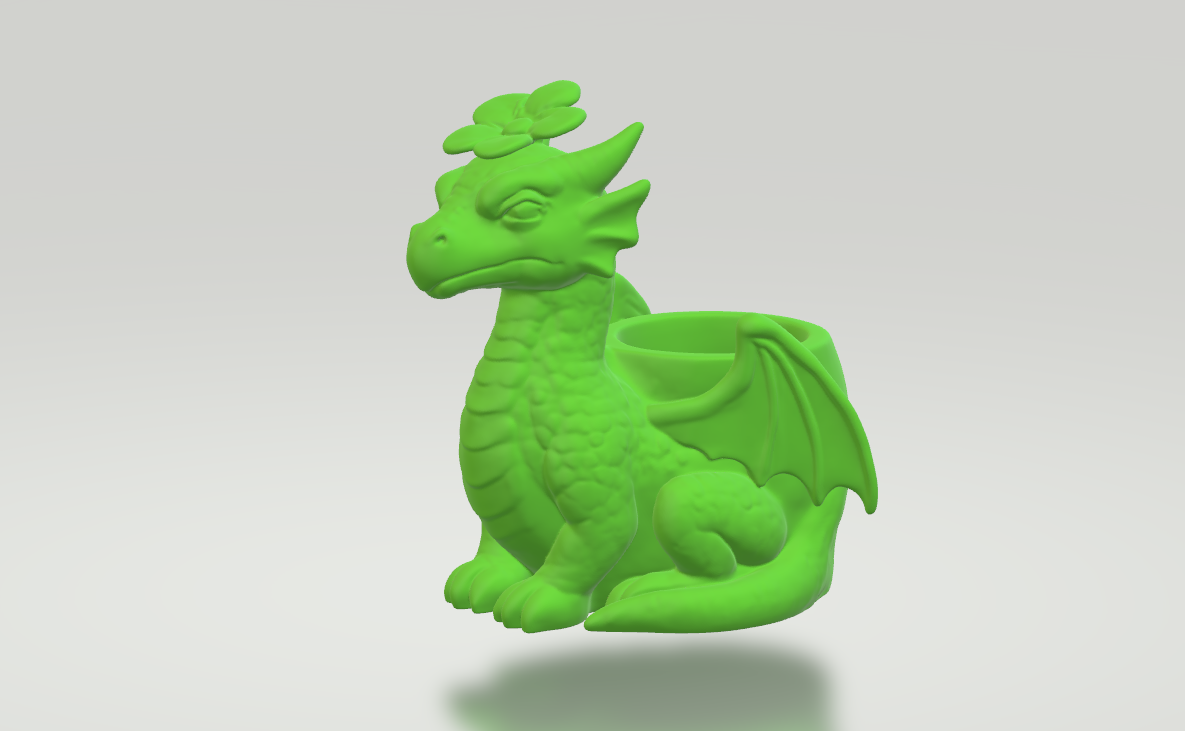 Dragon pot