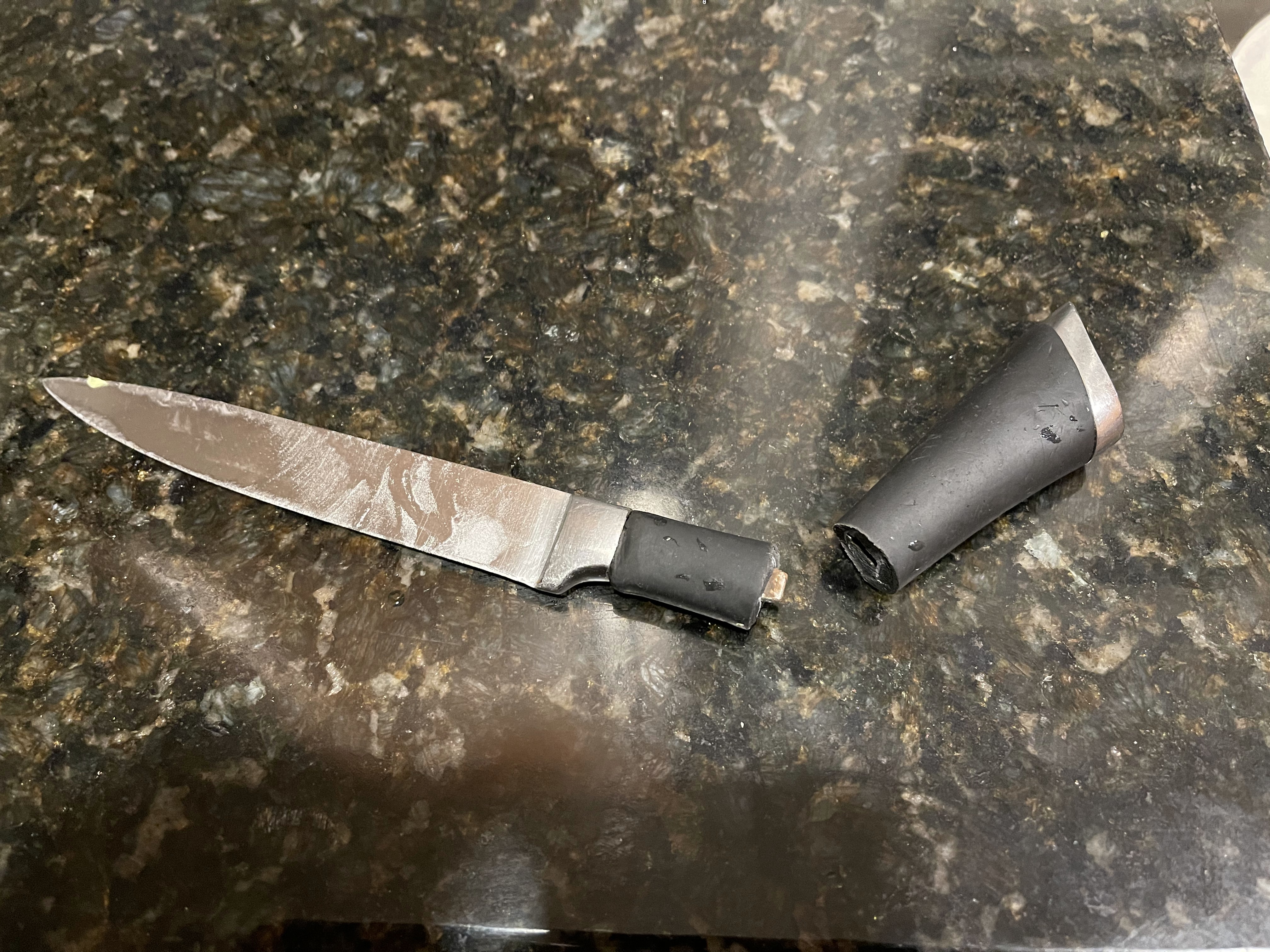 Kitchen knife replacement handle