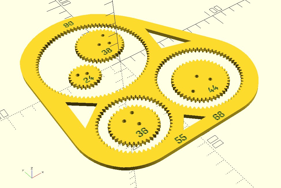Spirograph remix parametric