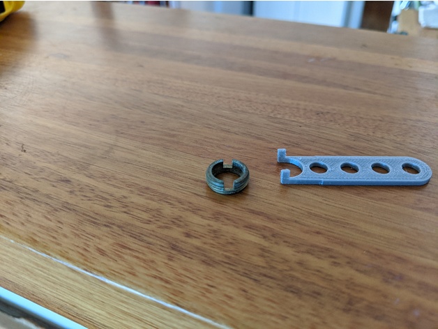 Anti-theft tap spanner