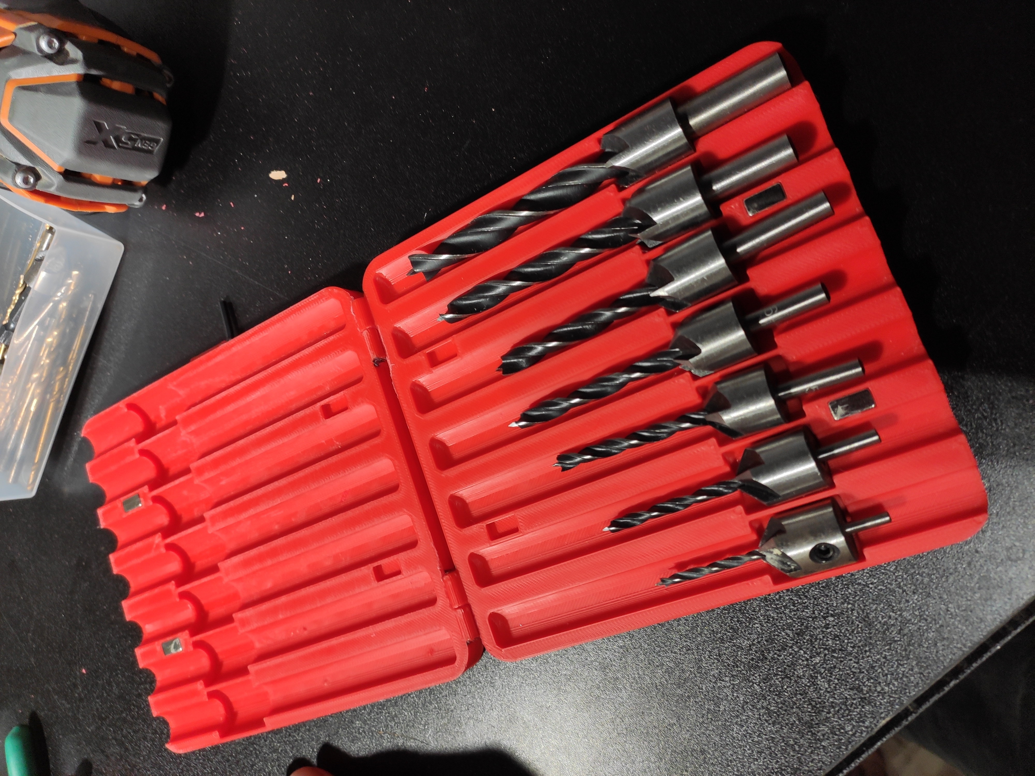 Miniatura 2 do modelo 3D Countersink Drill Bit Box