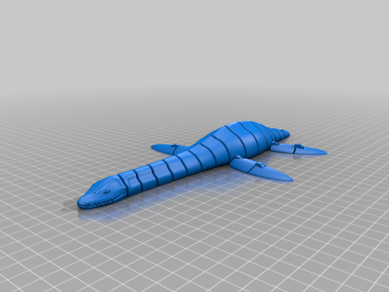 Flexi Plesiosaurus(print-in-placeiosaurus) — miniatura 5