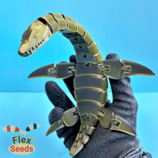 Flexi Plesiosaurus(print-in-placeiosaurus) — miniatura 2