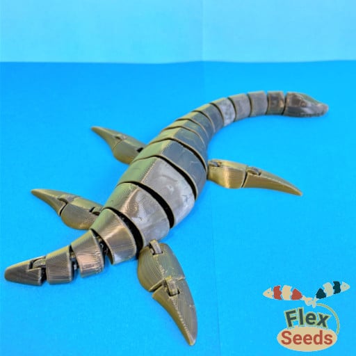 Flexi Plesiosaurus(print-in-placeiosaurus) — miniatura 14
