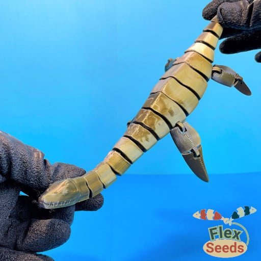 Flexi Plesiosaurus(print-in-placeiosaurus) — miniatura 12