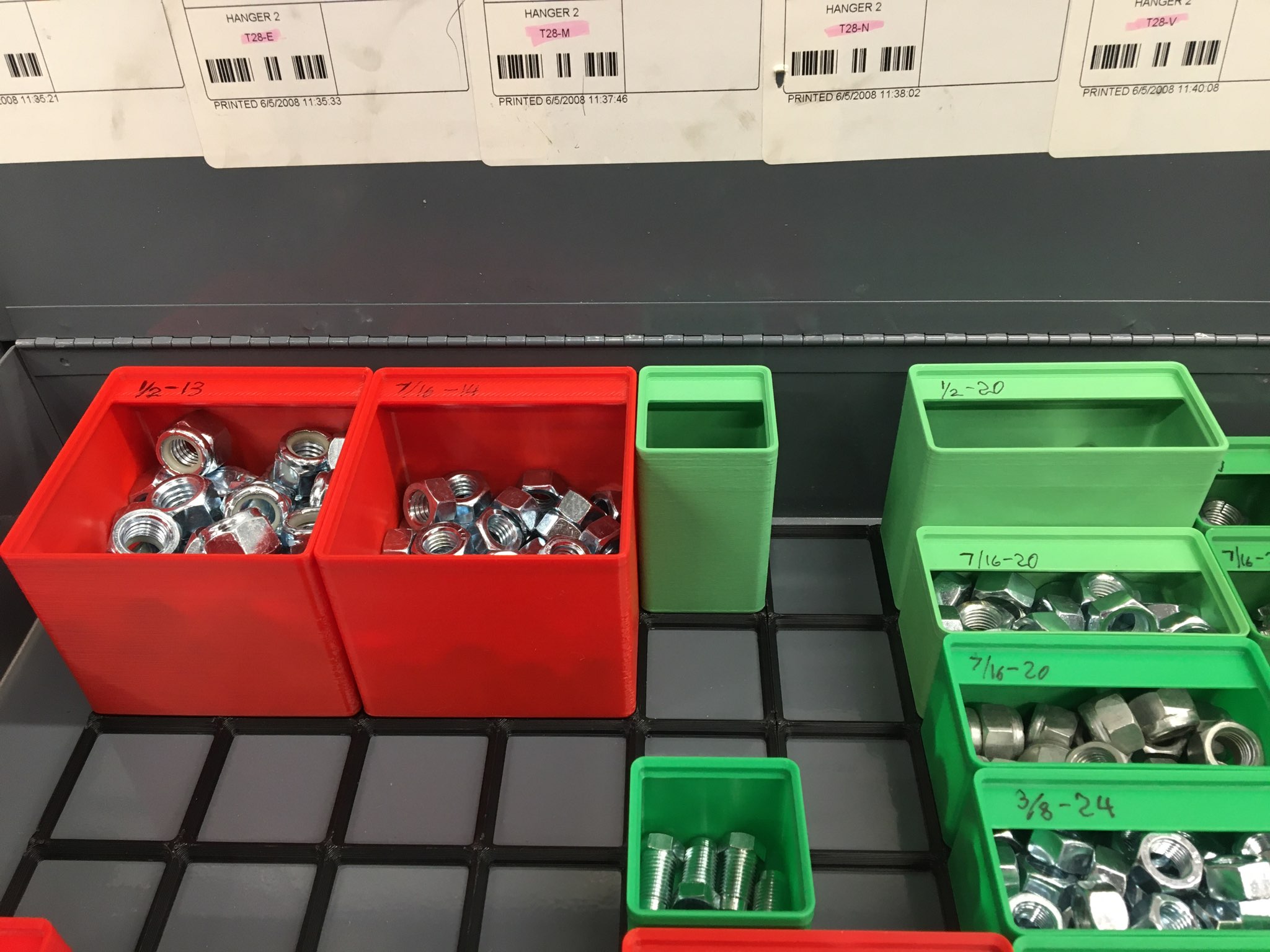 Tall Gridfinity Bins for Durham Drawers