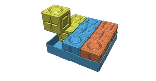 Image Collections Online - Nice Cubes (Instant Insanity)