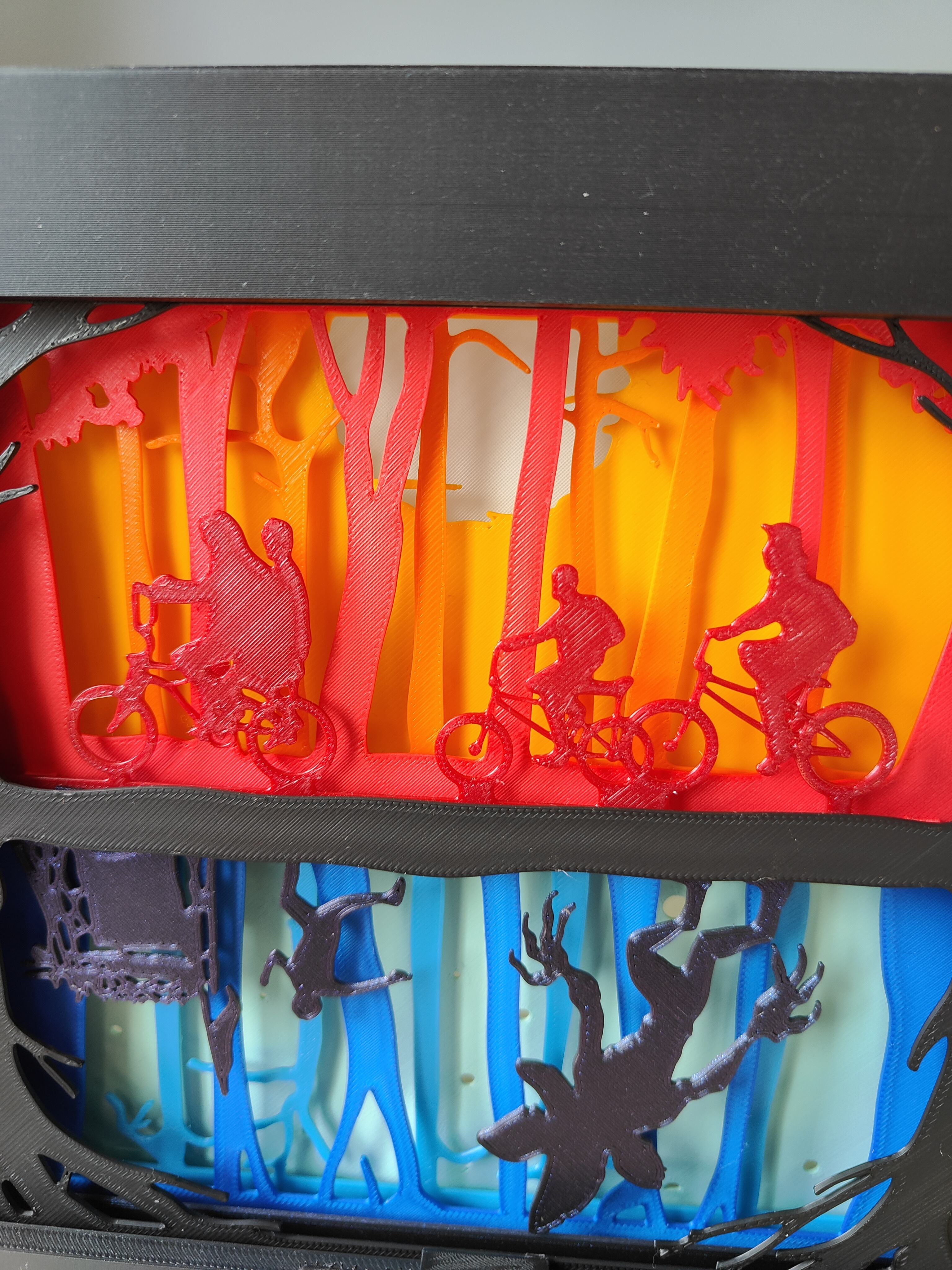 Miniatura 4 do modelo 3D Stranger Things The Upside Down Shadow Box