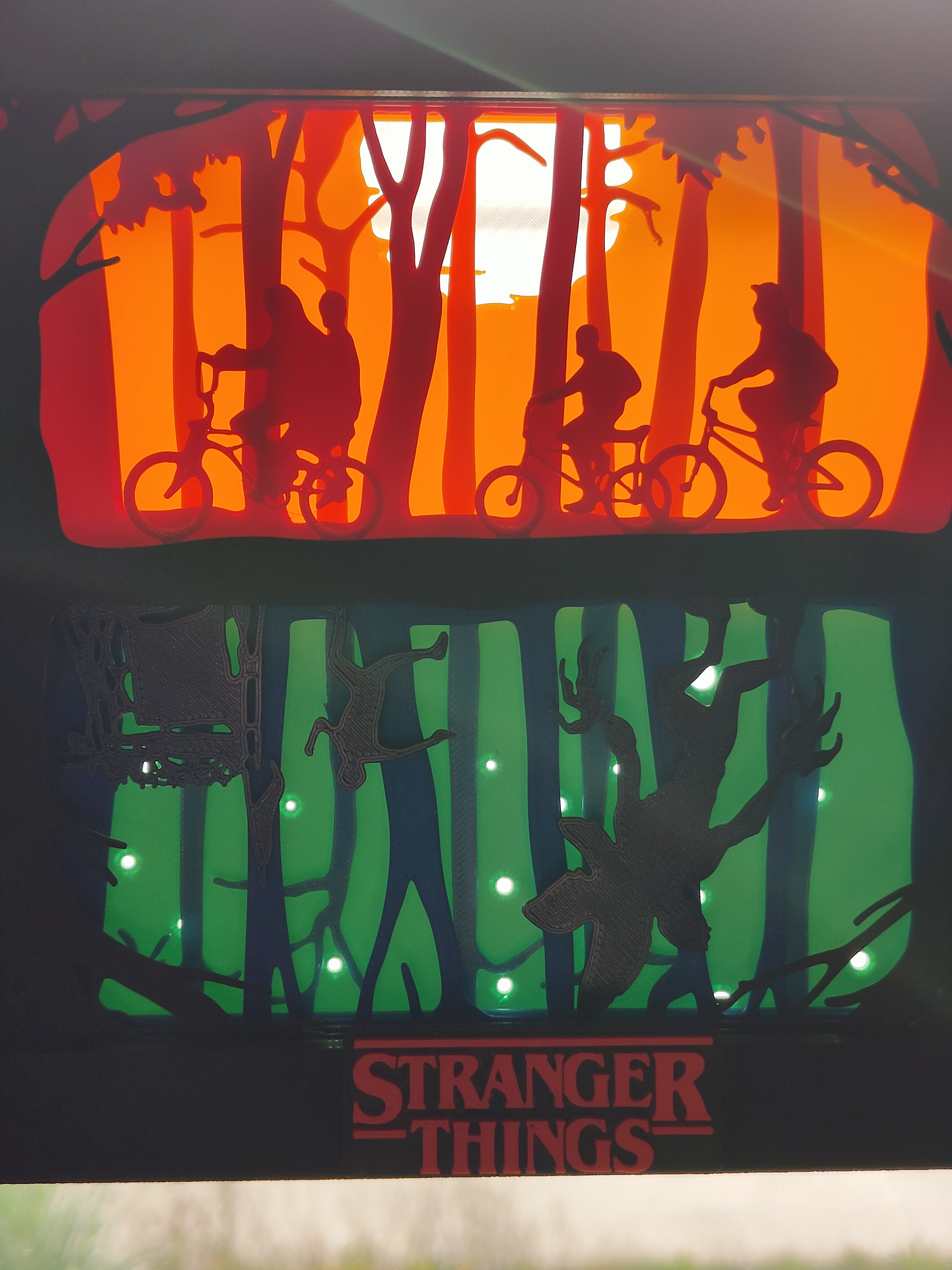 Miniatura 8 do modelo 3D Stranger Things The Upside Down Shadow Box