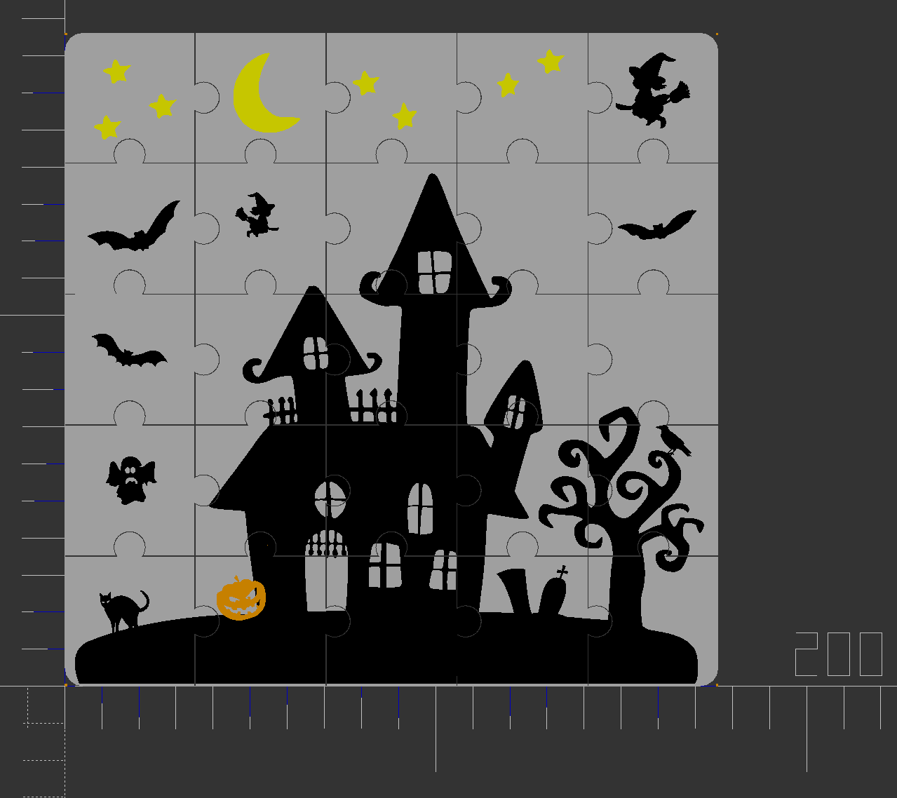 Spooky Halloween Puzzle by miziomon | Download free STL model ...