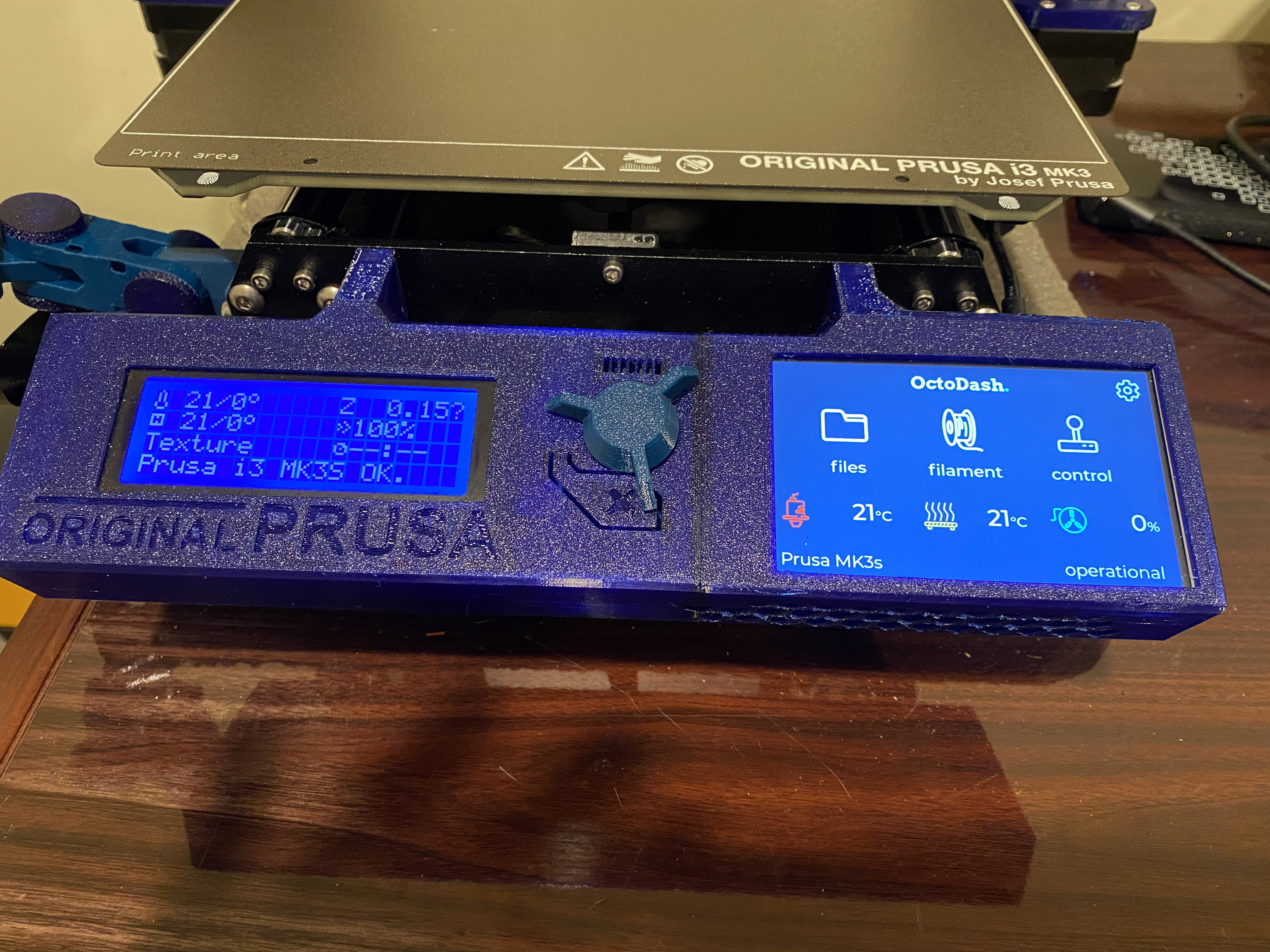 LCD + 4" Non-HyperPixel Touchscreen Cover 3D model thumbnail