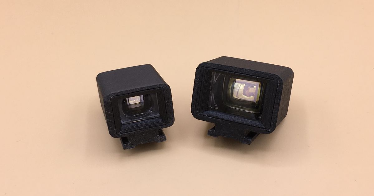 Big Viewfinder Custom Housings for 28mm 38mm 42mm 60mm focal lengths by