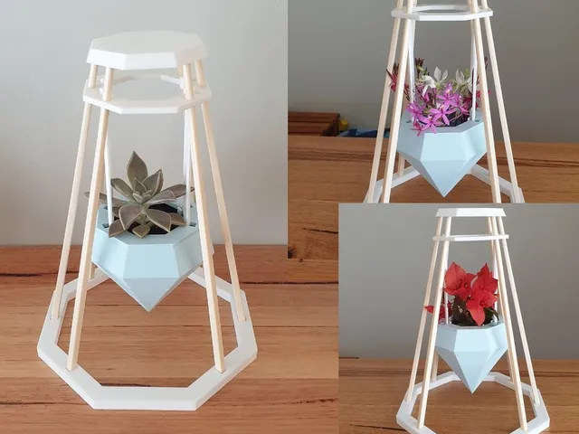 Chopstick plant or flower stand