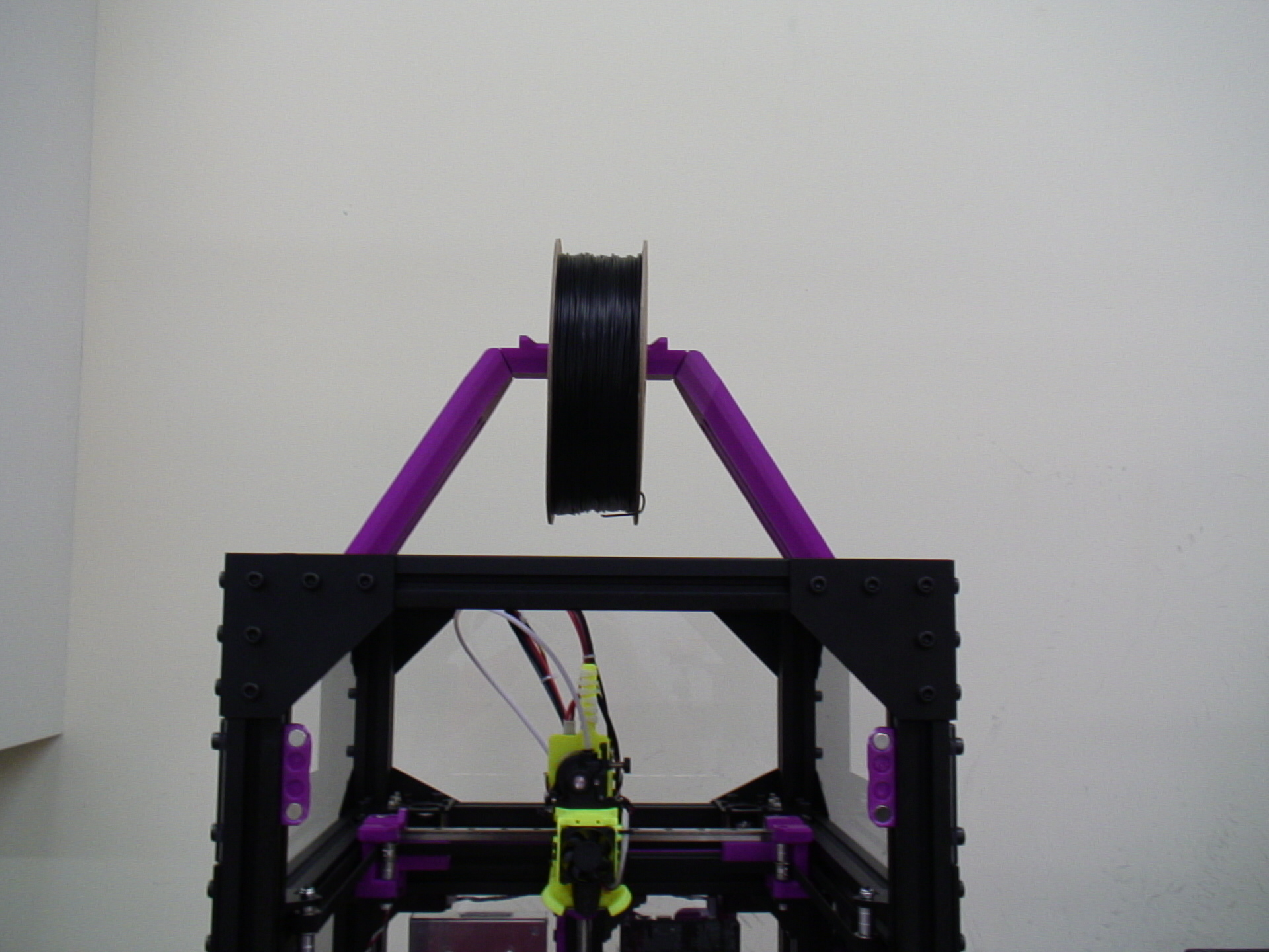 VCORE3.1 Top mount filament spool holder for TPU / Soft filaments