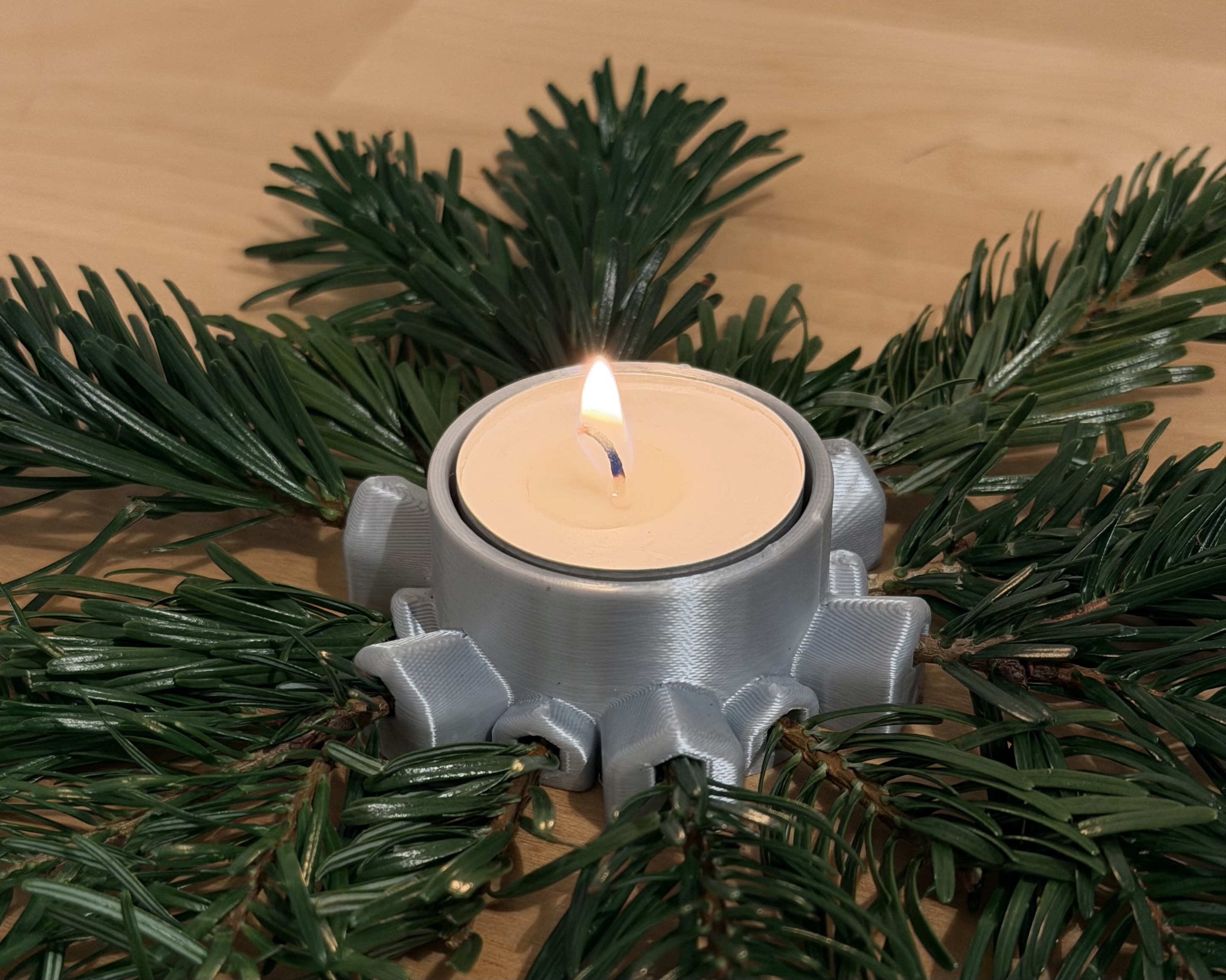 Branch Knot Tealight Holder — Fun & Easy Assembly — miniatura 8