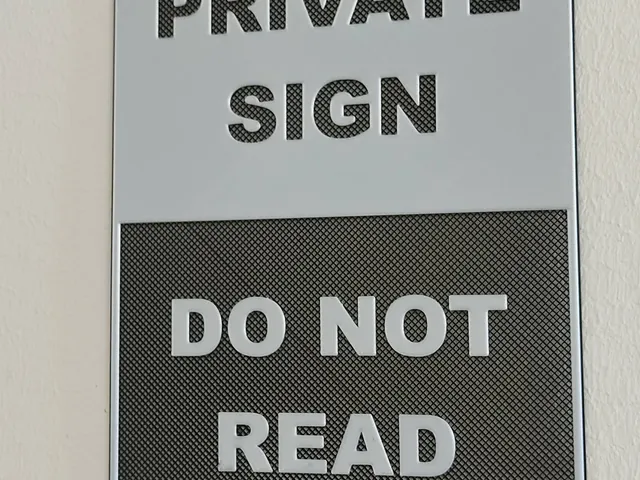 Private Sign