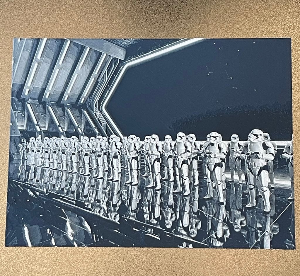 Stormtroopers (Galaxy's Edge) - Hueforge Print