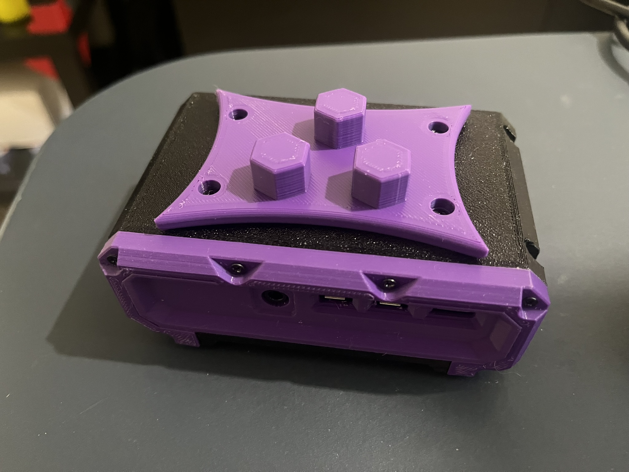 Honeycomb Raspberry Pi 4 Case Mount By Port Bay Download Free Stl Model