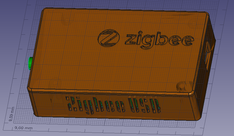 CC2538 CC2592 development board case — miniatura 4