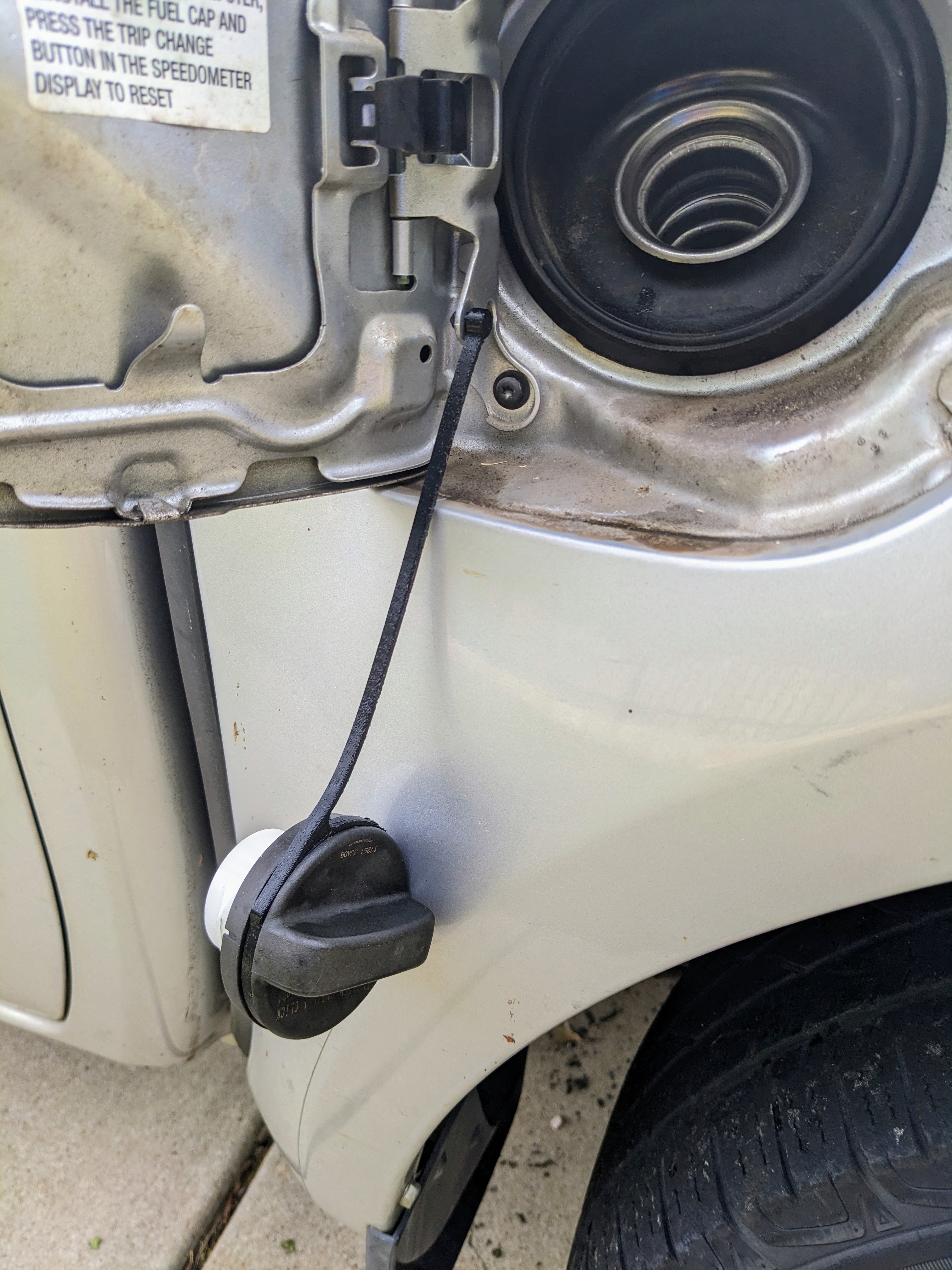 Replacement Gas Cap Tether for Nissan Frontier by FormFitPrint