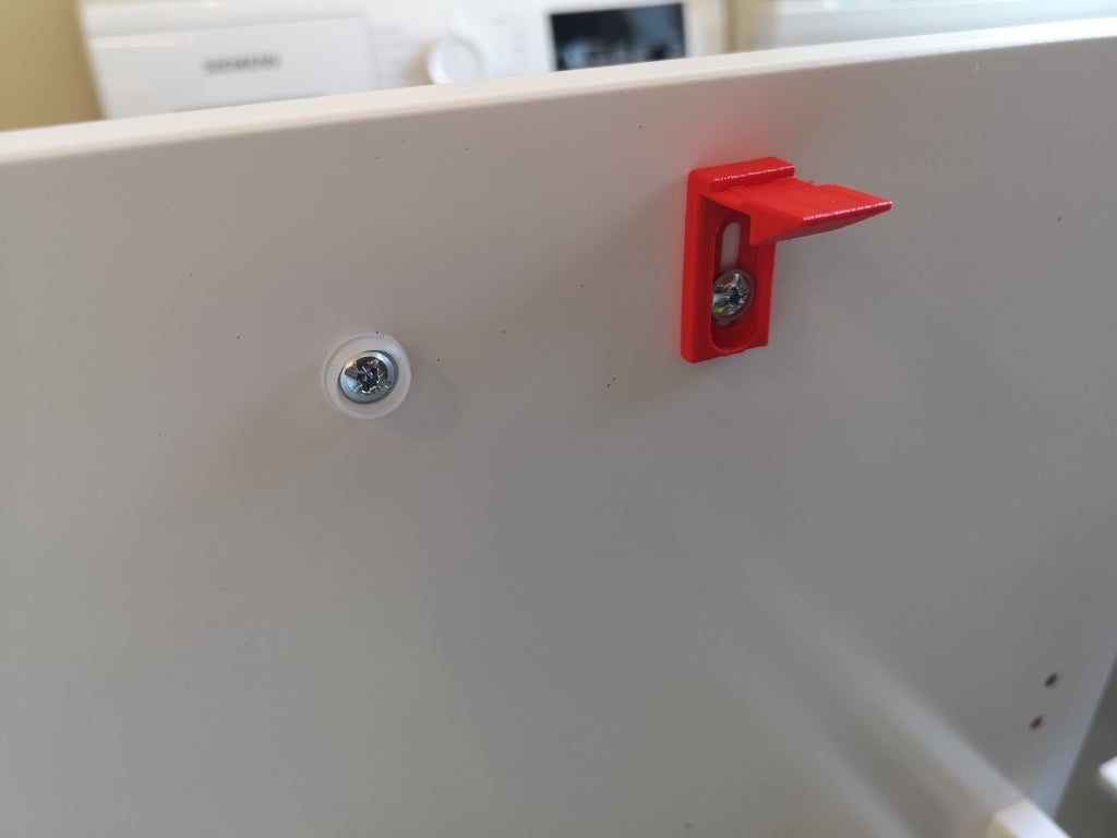 Drawer latch for Ikea (Metod) kitchen internal drawer by p2baron