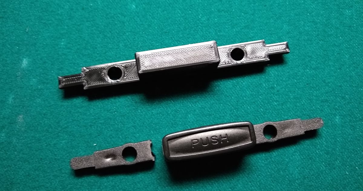 Push Button for American Trunk and Case suitcase by terminator29