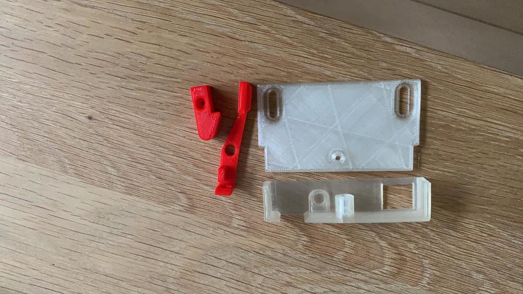 Drawer latch for Ikea (Metod) kitchen internal drawer v2 (untested) by