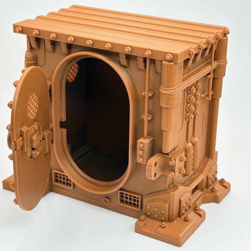 Steampunk Safe Box | Working Mechanical Lock by Nasik | Download STL ...