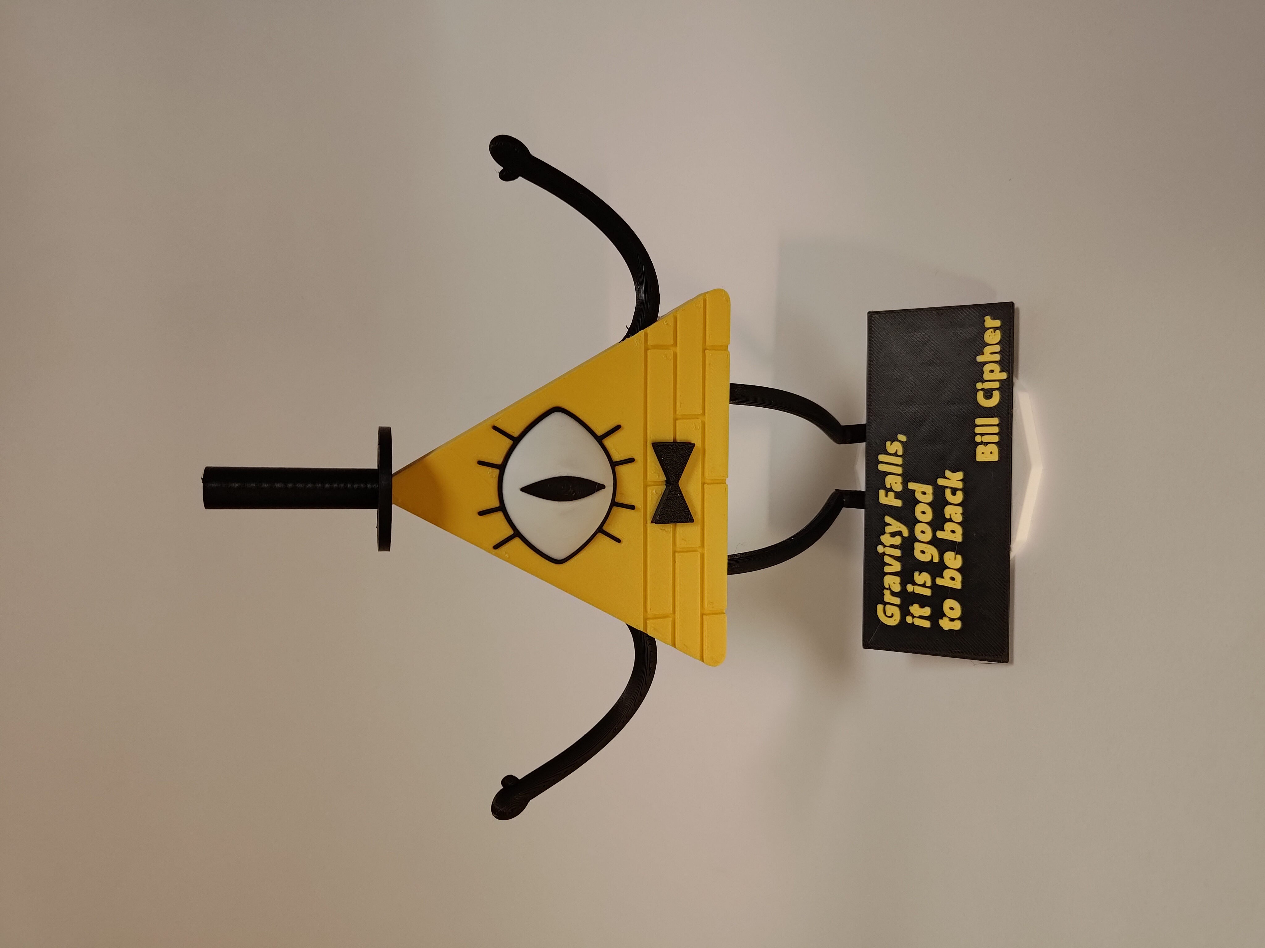 Miniatura 4 do modelo 3D Bill Cipher Quotes