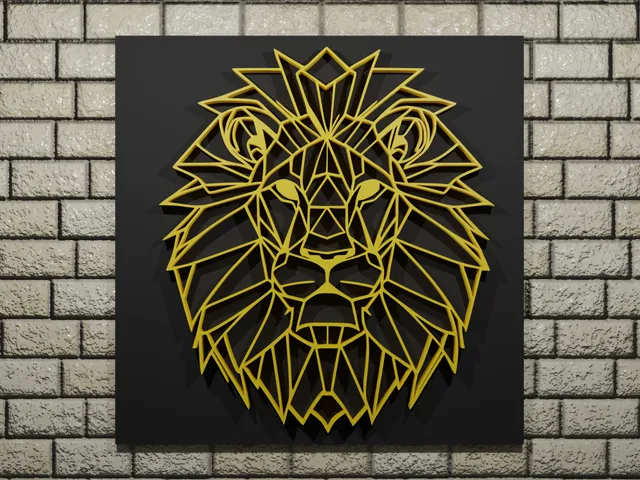 WALL DECORATION LION