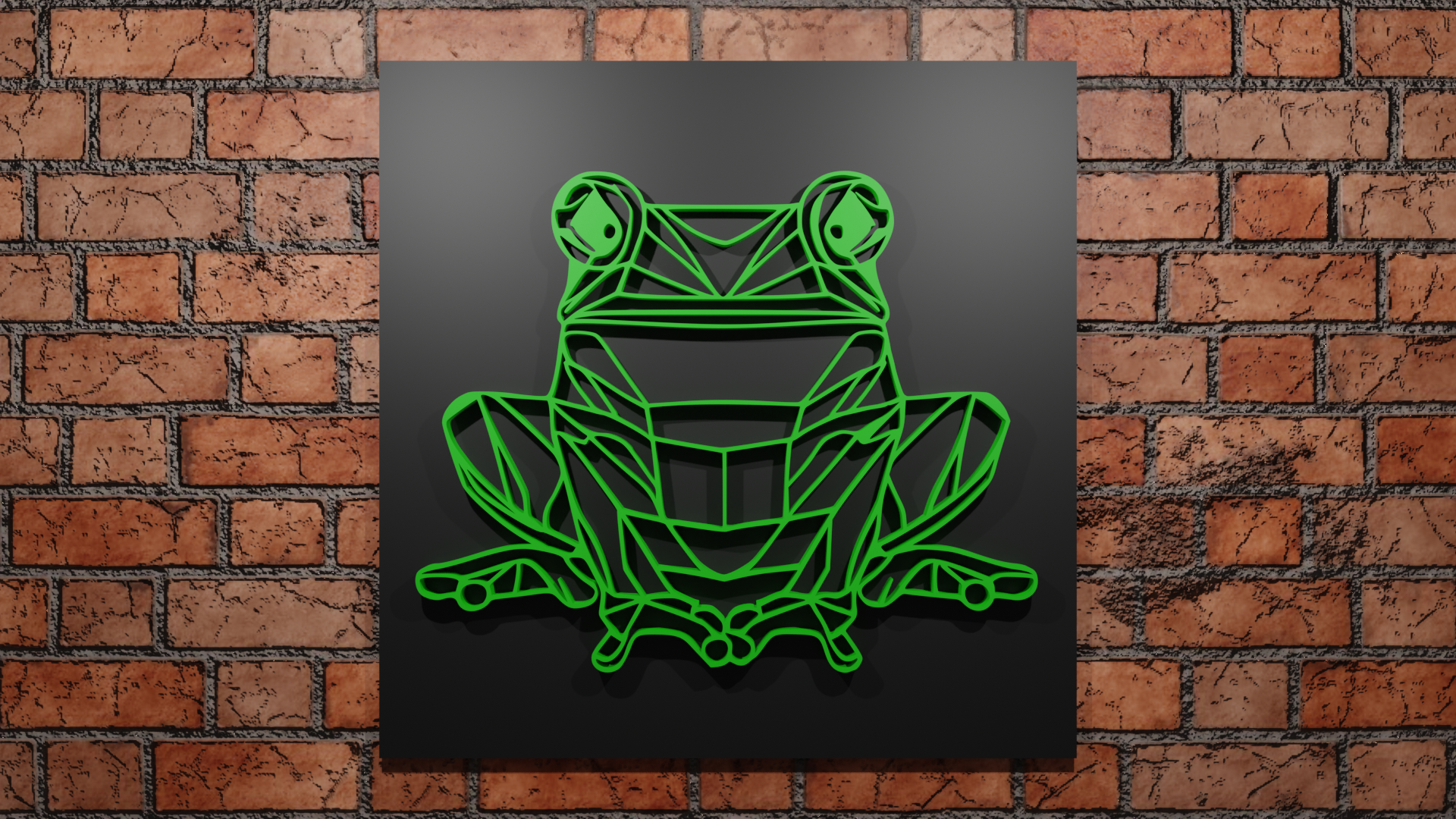 WALL DECORATION FROG