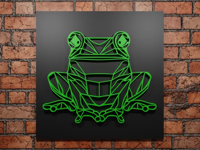 WALL DECORATION FROG