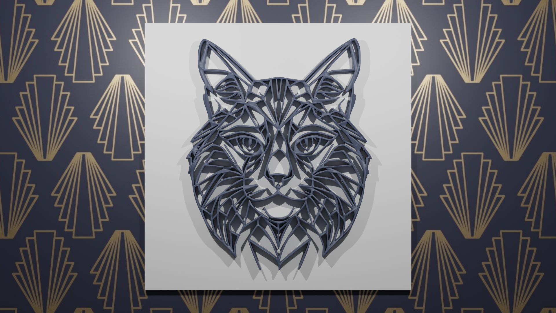 WALL DECORATION CAT