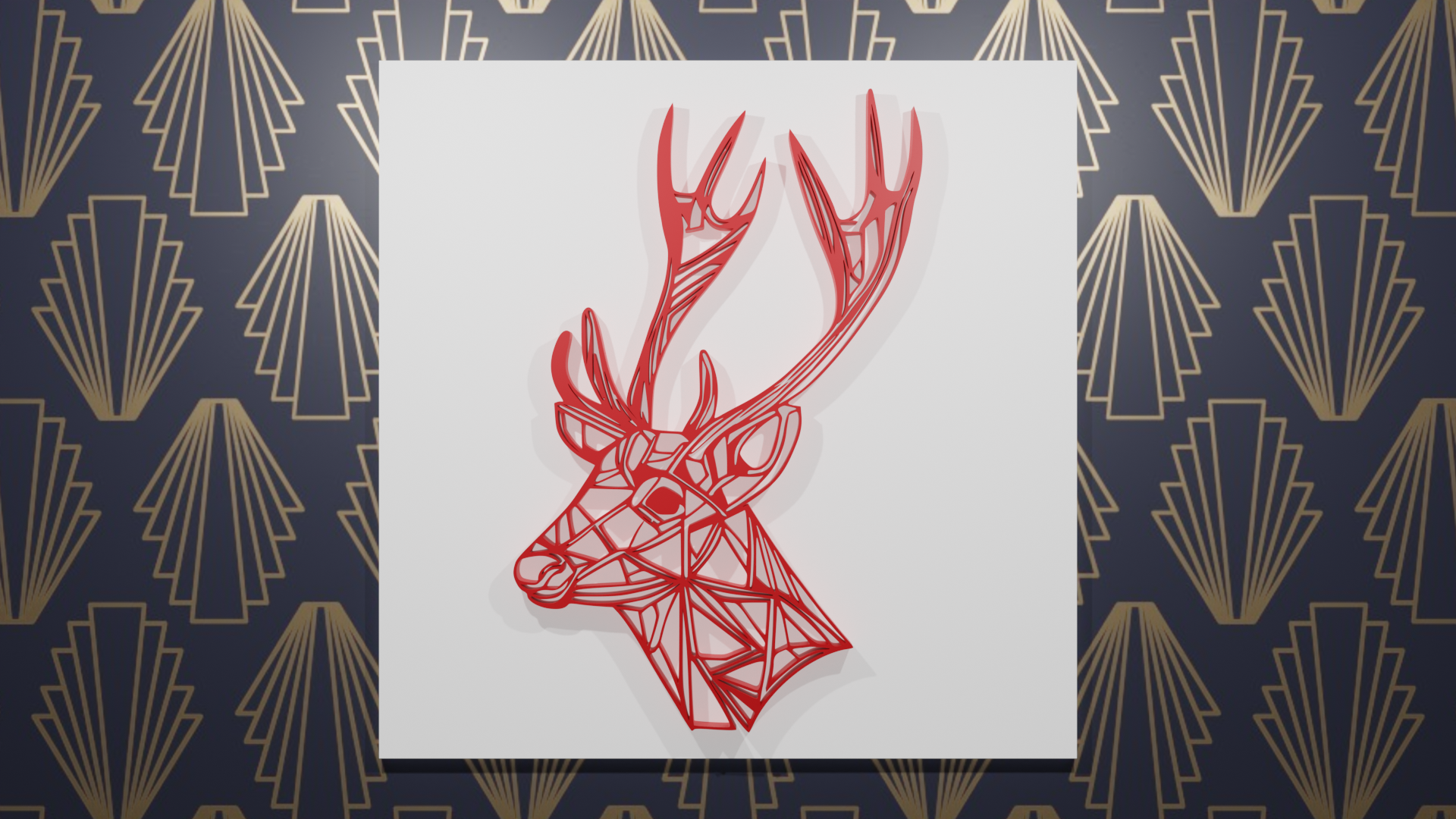 WALL DECORATION DEER
