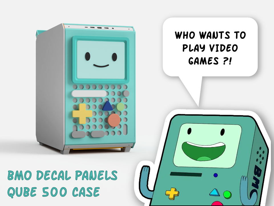 BMO Decoration Plates (QUBE 500)