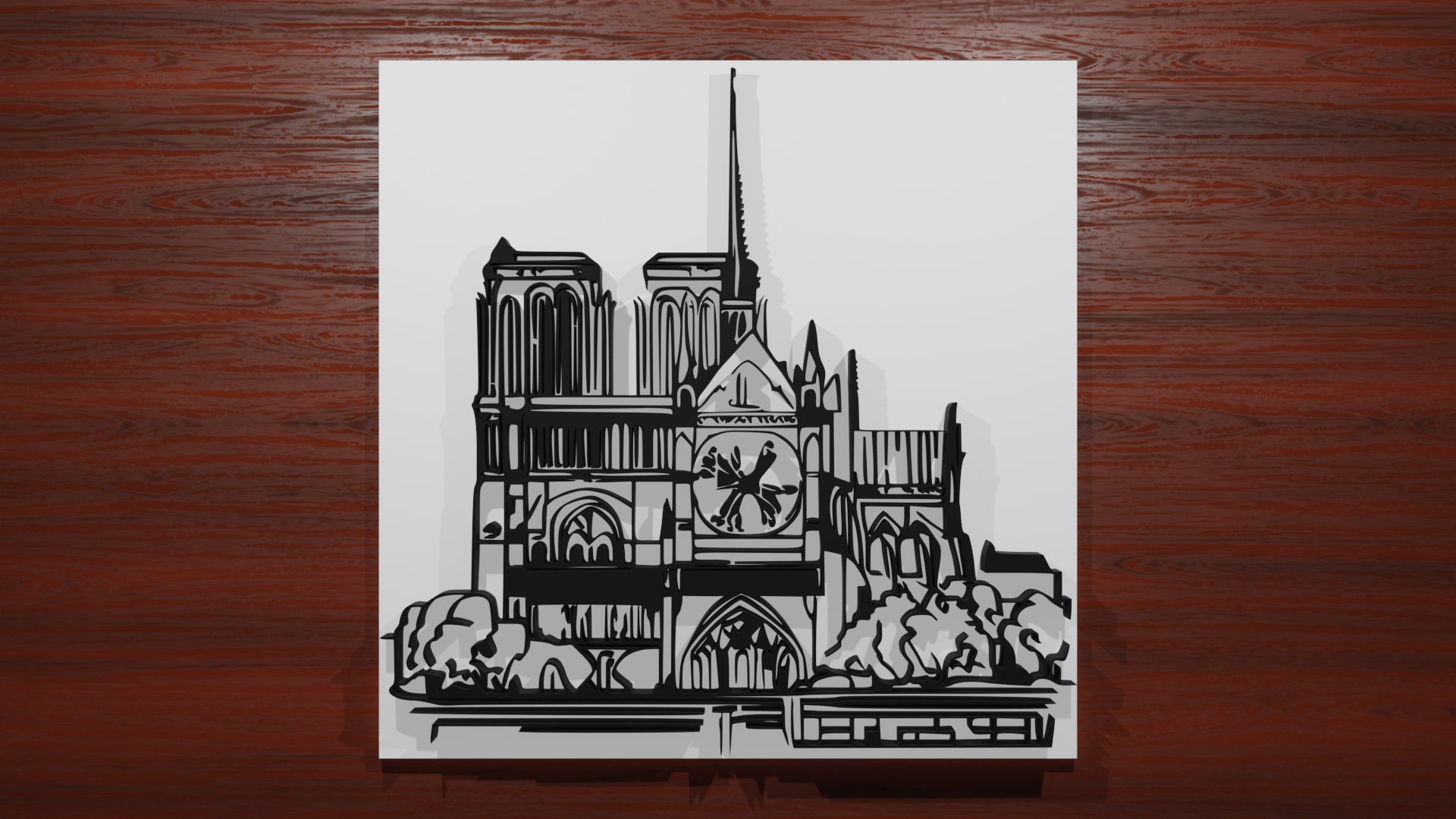 WALL DECORATION NOTRE-DAME-DE-PARIS
