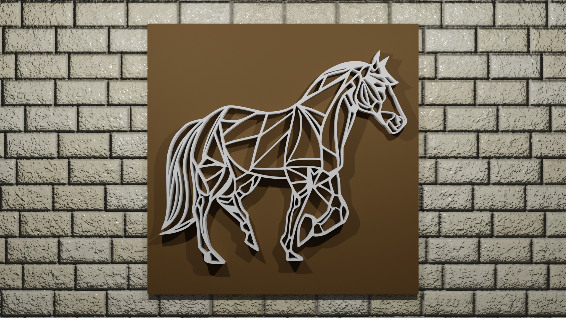 WALL DECORATION HORSE