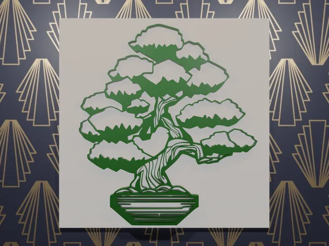 WALL DECORATION BONSAI
