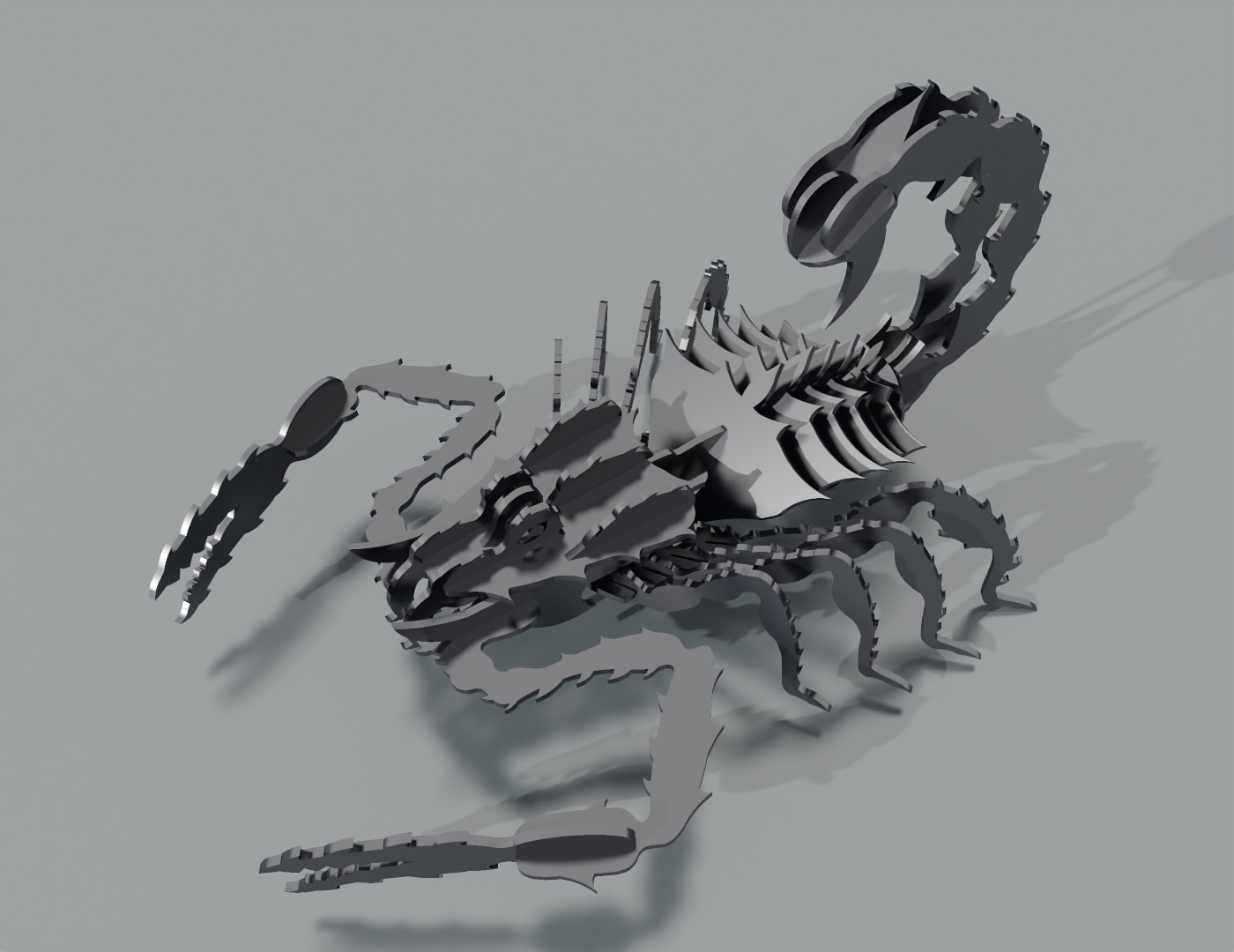 Puzzle scorpion